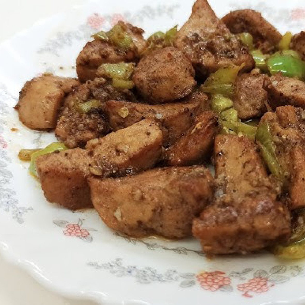 صينية كبدة خروف مع مخاصي
