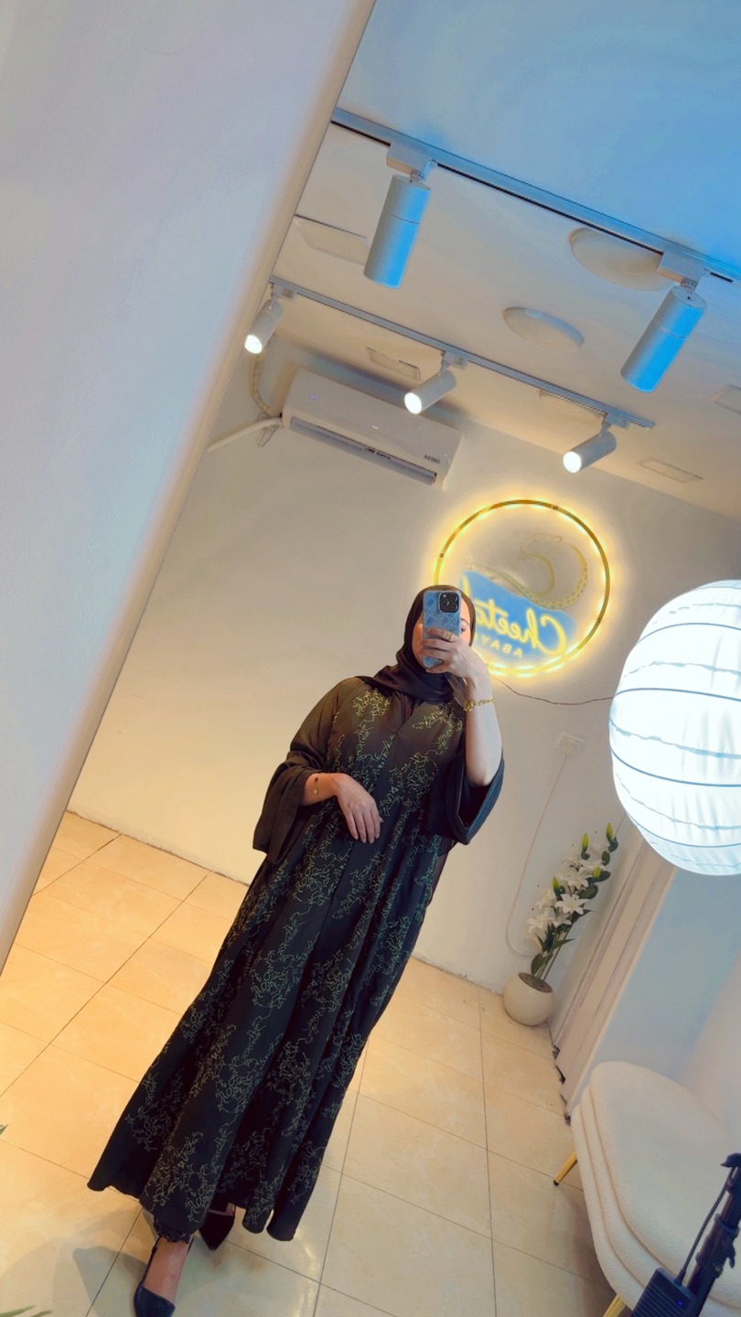 cheetah abaya - صورة 2