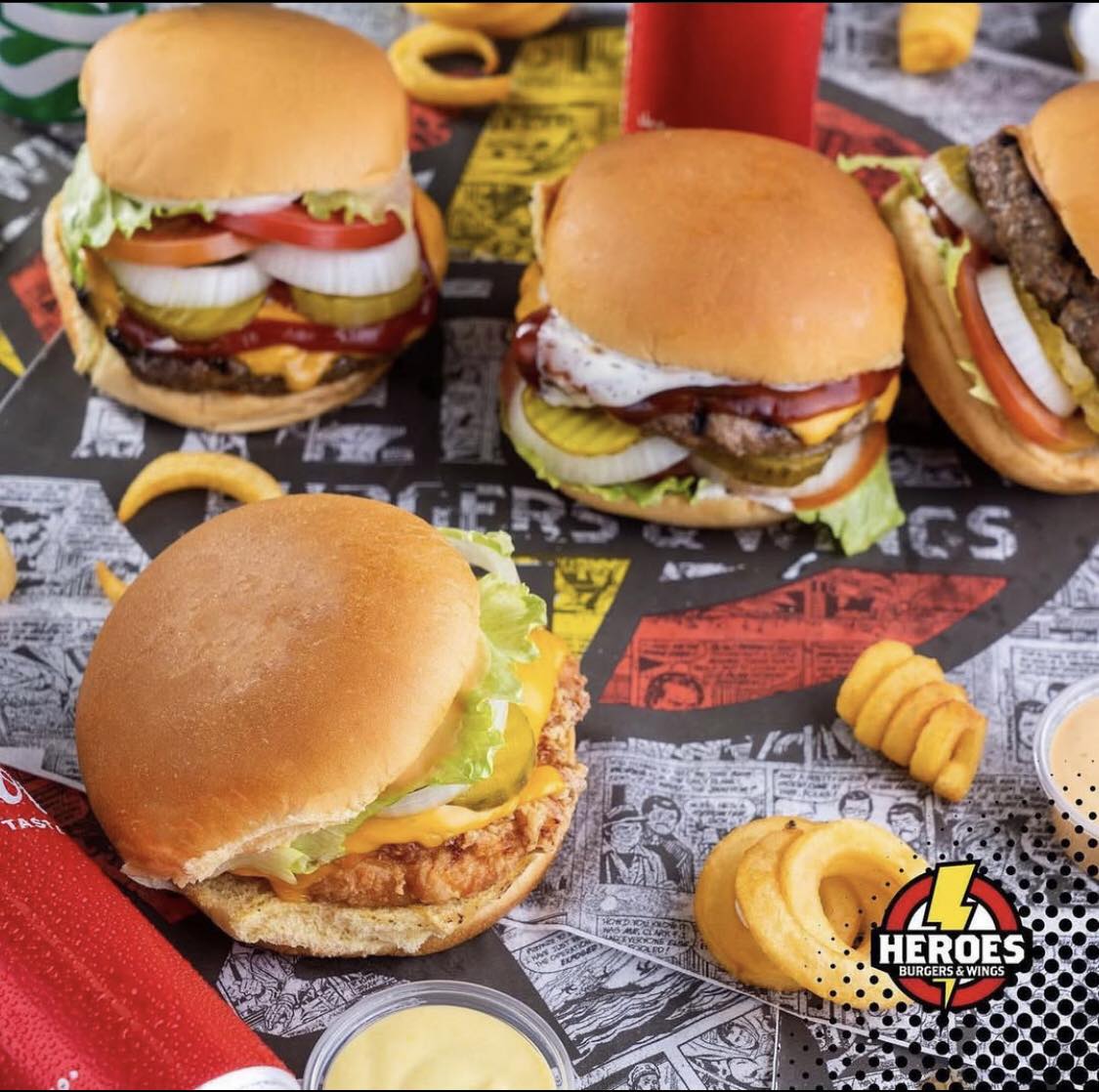 Heroes burgers & wings - صورة 8